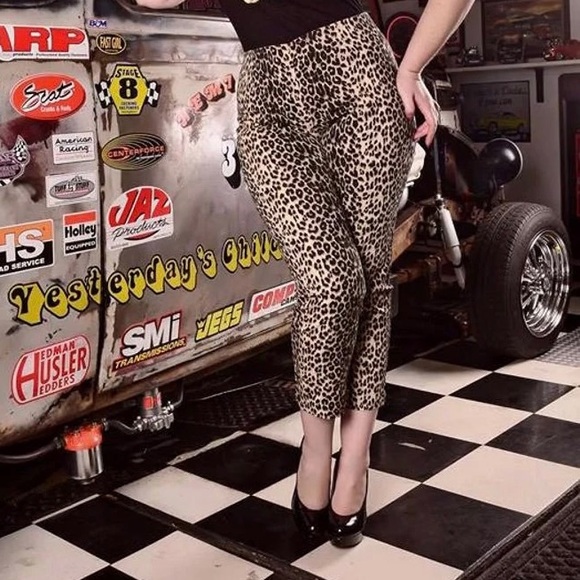 Billie Jo Retro Pants - Cigarette Pants Vintage Style